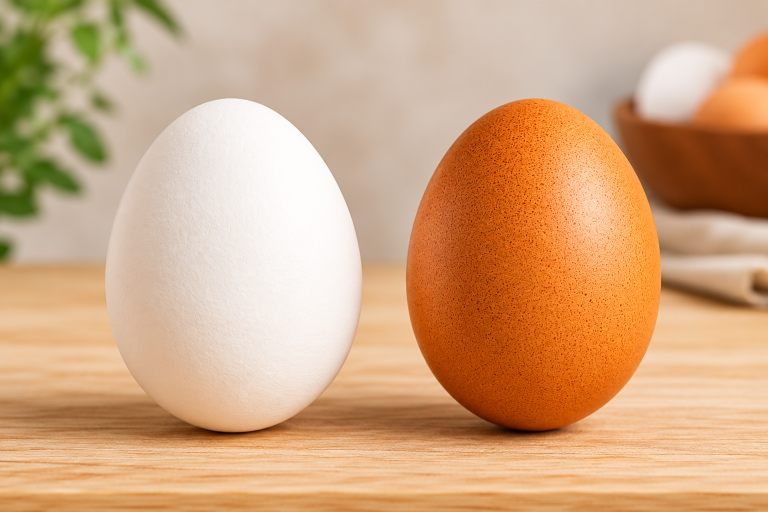 Diferencia entre huevos blancos y de color: ¿cuál es mejor?
