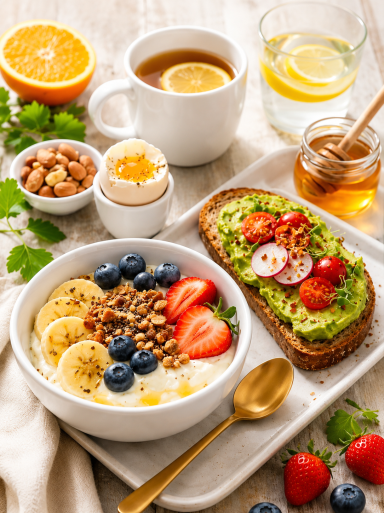 Desayunos saludables en menos de 10 minutos
